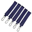 Jacquard Hanging Buckle Keychain | https://www.bestnamebadges.com