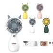 Cartoon Handheld Fan | https://www.bestnamebadges.com