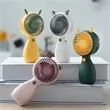 Cartoon Handheld Fan | https://www.bestnamebadges.com