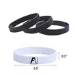 Customizable Premium Silicone Wristband | https://www.bestnamebadges.com