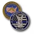 Custom Brass Challenge Coin Personalized Badges Clubs Police | https://www.bestnamebadges.com