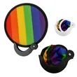 Rainbow Fan | https://www.bestnamebadges.com