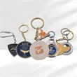 Rotatable Alloy Car Keychain Stylish Automotive Accessories | https://www.bestnamebadges.com