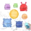 Animal Shape Silicone Reusable Water Balloons | https://www.bestnamebadges.com