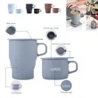 Collapsible Silicone Mug | https://www.bestnamebadges.com