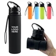 20oz Collapsible Sports Bottle | https://www.bestnamebadges.com