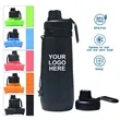 25oz Foldable Sports Bottle | https://www.bestnamebadges.com