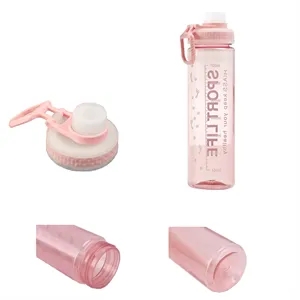 Custom 25oz.Plastic Sports Water Bottles w/ Flip Lid