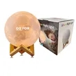 16 Colors LED Moon Light with Remote, Touch Control and USB | https://www.bestnamebadges.com