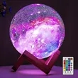 16 Colors LED Moon Light with Remote, Touch Control and USB | https://www.bestnamebadges.com