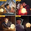 16 Colors LED Moon Light with Remote, Touch Control and USB | https://www.bestnamebadges.com
