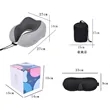 Sweat-Resistant and Washable Pure Memory Foam Neck Pillow | https://www.bestnamebadges.com