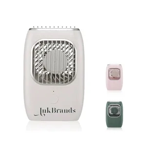 Custom Mini Silent Portable Rechargeable Hanging Neck Fan