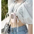 Custom Mini Silent Portable Rechargeable Hanging Neck Fan | https://www.bestnamebadges.com