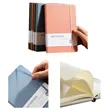 Custom Denim Textured PU Lace-up Notebooks | https://www.bestnamebadges.com