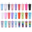 Custom 25oz Plastic Durian Straw Cup | https://www.bestnamebadges.com