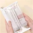 PVC Student Clear Pencil And Toiletry Bag Case | https://www.bestnamebadges.com