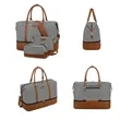 Women Ladies Canvas Weekend Bag | https://www.bestnamebadges.com