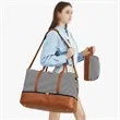 Women Ladies Canvas Weekend Bag | https://www.bestnamebadges.com