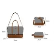 Women Ladies Canvas Weekend Bag | https://www.bestnamebadges.com