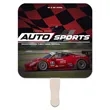 Rounded Square Hand Fans | https://www.bestnamebadges.com