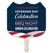 Shield Hand Fan | https://www.bestnamebadges.com