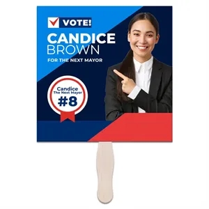 Square Hand Fans | https://www.bestnamebadges.com