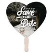Heart Shape Hand Fans | https://www.bestnamebadges.com