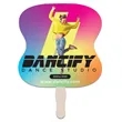 Hour Glass Hand Fan | https://www.bestnamebadges.com