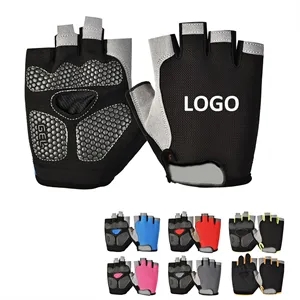 Half-Finger Athletic Cycling And Fitness Gloves