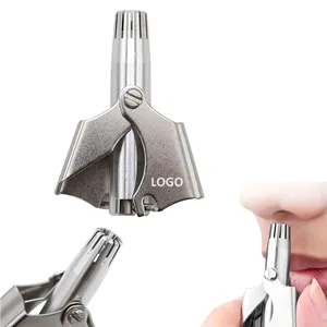 Stainless Steel Manual Nose Hair Clipper