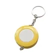 Mini Double-Sided Tape Measure Keychain | https://www.bestnamebadges.com