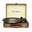 3-Speed Portable Suitcase Record Player | https://www.bestnamebadges.com