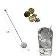 Stainless Steel Cocktail Swizzle Stick Stirrers | https://www.bestnamebadges.com