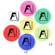 1.5" Round Plastic Tokens | https://www.bestnamebadges.com