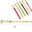 Diamond Bling Metal Ballpoint Pen | https://www.bestnamebadges.com