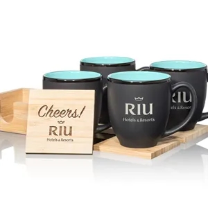 Dereham Mug & Coaster Set | https://www.bestnamebadges.com