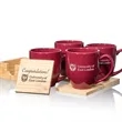 Bistro Mug & Coaster Set | https://www.bestnamebadges.com