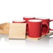 Malibu Mug & Coaster Set | https://www.bestnamebadges.com