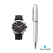 Euro Design® Bernau Watch/Pen Set | https://www.bestnamebadges.com
