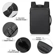 3 In 1 Convertible PU Leather Laptop Backpack | https://www.bestnamebadges.com