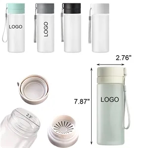MOQ 50 Frosted Plastic Water Bottle -20 OZ