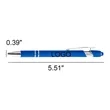 Custom Press Capacitive Touch Ballpoint Pen | https://www.bestnamebadges.com