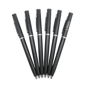 MOQ 100 Custom Rotary Plastic Case Ballpoint Pen
