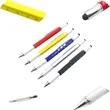 Hexagon 6-in-1 Multi-functional Ballpoint Pen | https://www.bestnamebadges.com