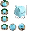 Lovely PVC Piggy Bank | https://www.bestnamebadges.com