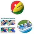 Custom 11" Inflatable Beach Ball | https://www.bestnamebadges.com