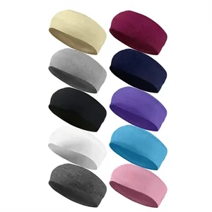 Wicking hair yoga headband
