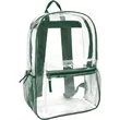 24L Stadium Approved Certified Clear Backpack | https://www.bestnamebadges.com