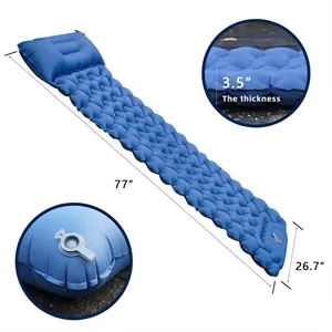 Inflatable Sleeping Mat with Portable Pouch